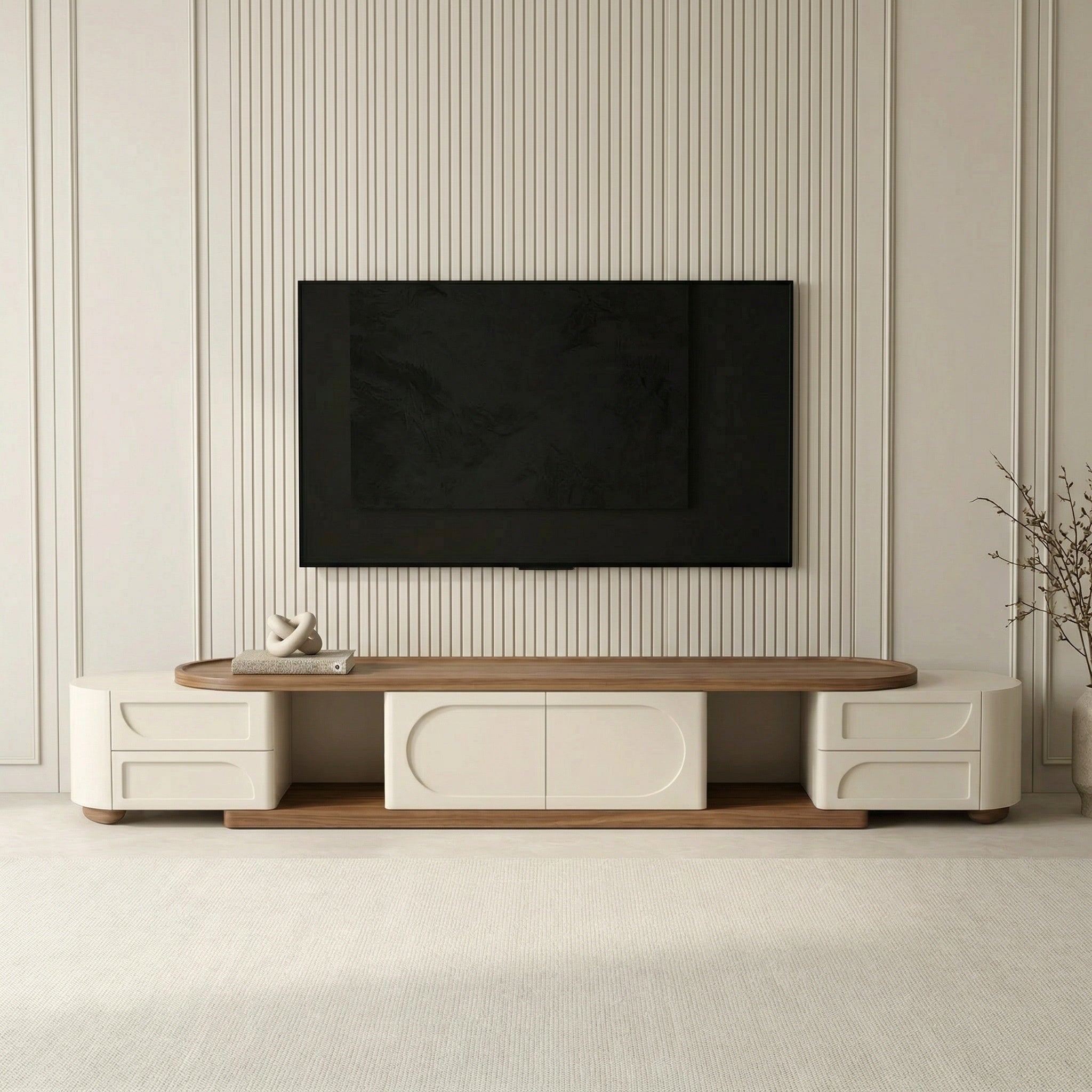 Comoda TV extensibila, 200-300 x 40 x 40 cm Elera, Homedit