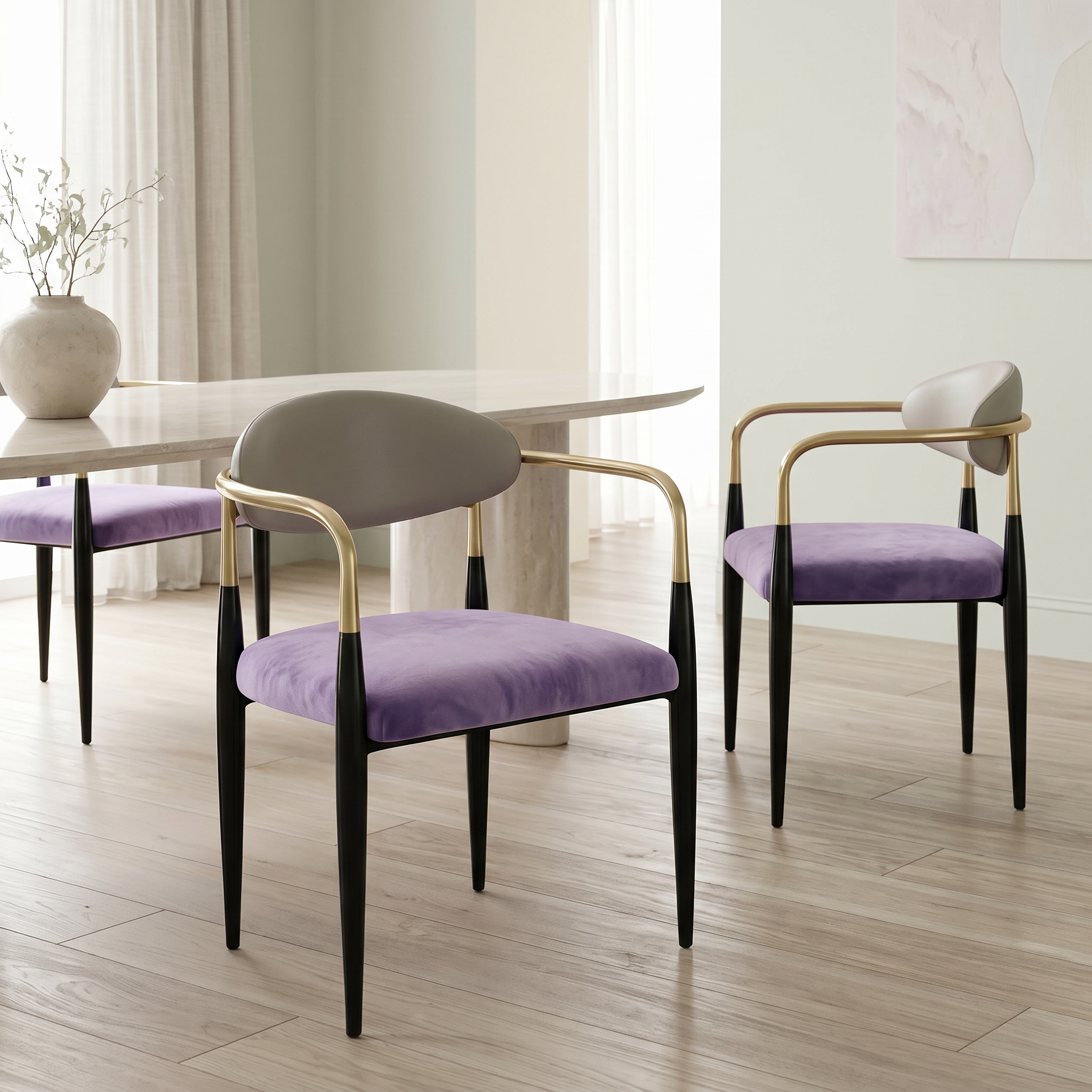 Scaun Otel Arno, 54 cm x 53 cm x 78 cm, Homedit