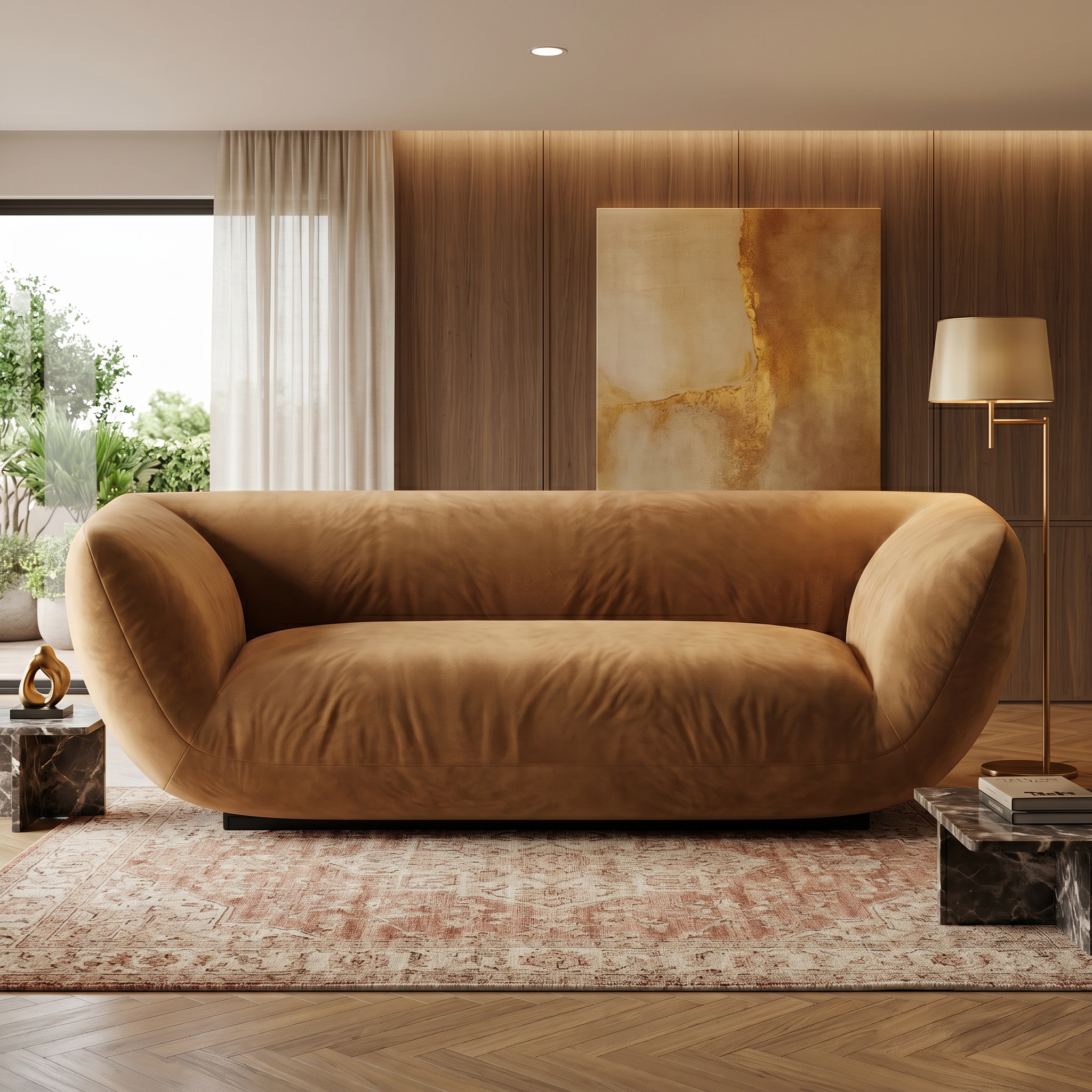 Canapea Premium 3 Locuri, Colette Sofa, 226 x 81 x 85 cm, Homedit
