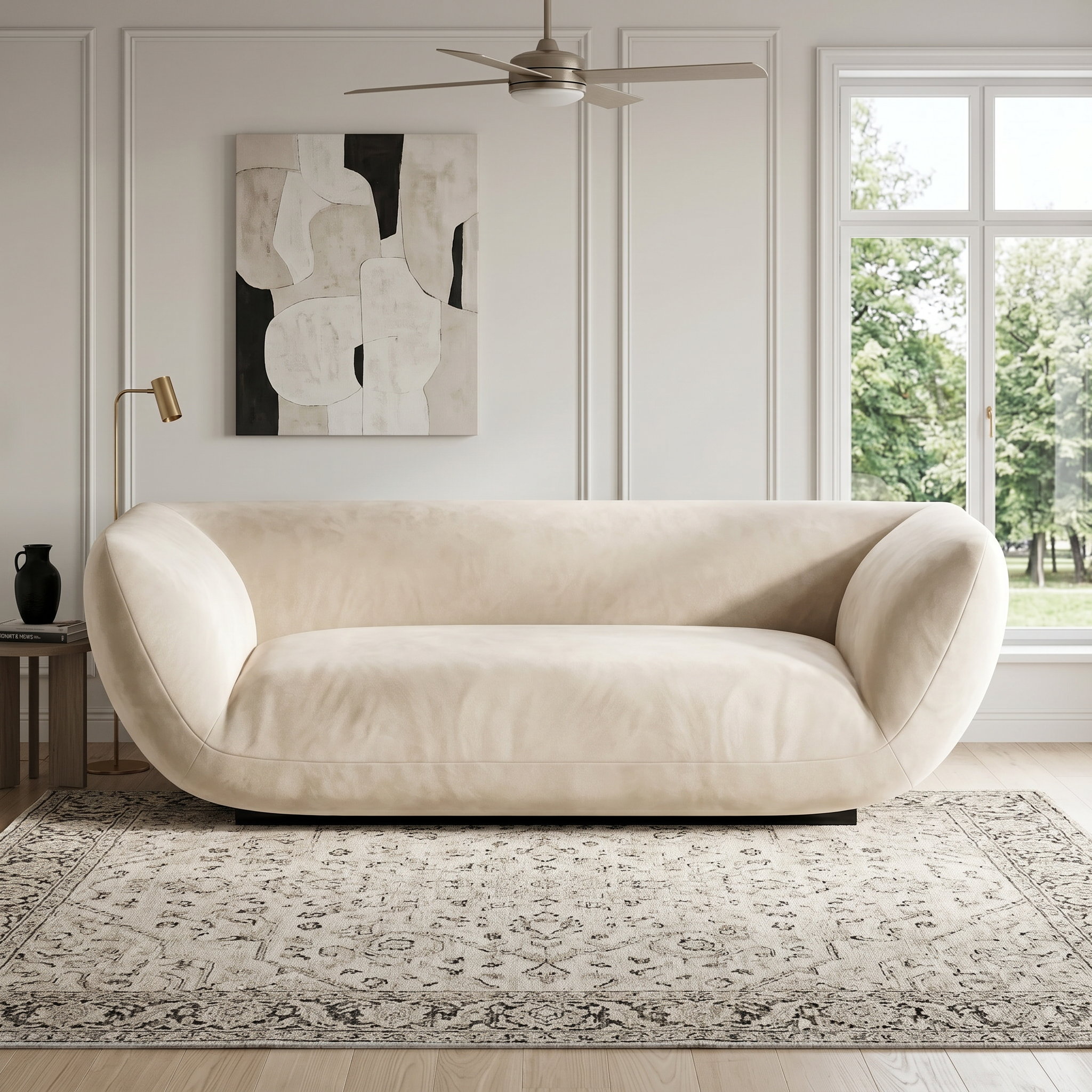 Canapea Premium 3 Locuri, Colette Sofa, 226 x 81 x 85 cm, Homedit