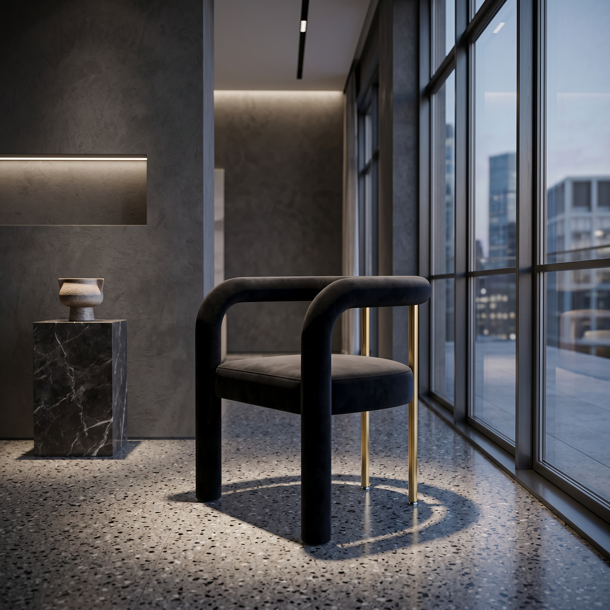 Scaun Premium Kinwell Lounge Chair, 71 x 65 x 60 cm, Homedit