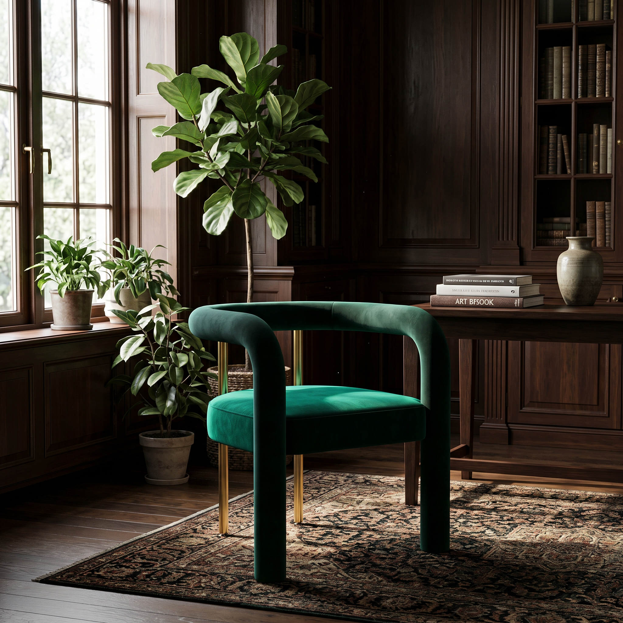 Scaun Premium Kinwell Lounge Chair, 71 x 65 x 60 cm, Homedit