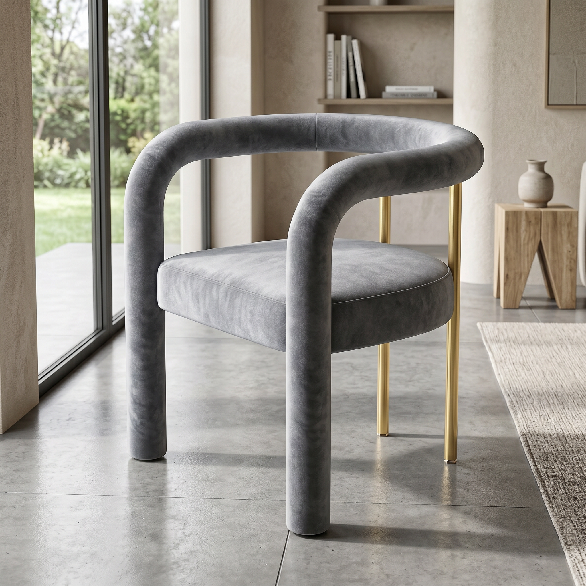 Scaun Premium Kinwell Lounge Chair, 71 x 65 x 60 cm, Homedit