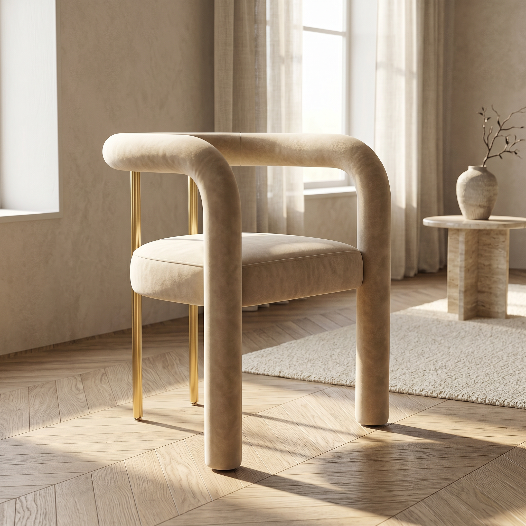 Scaun Premium Kinwell Lounge Chair, 71 x 65 x 60 cm, Homedit