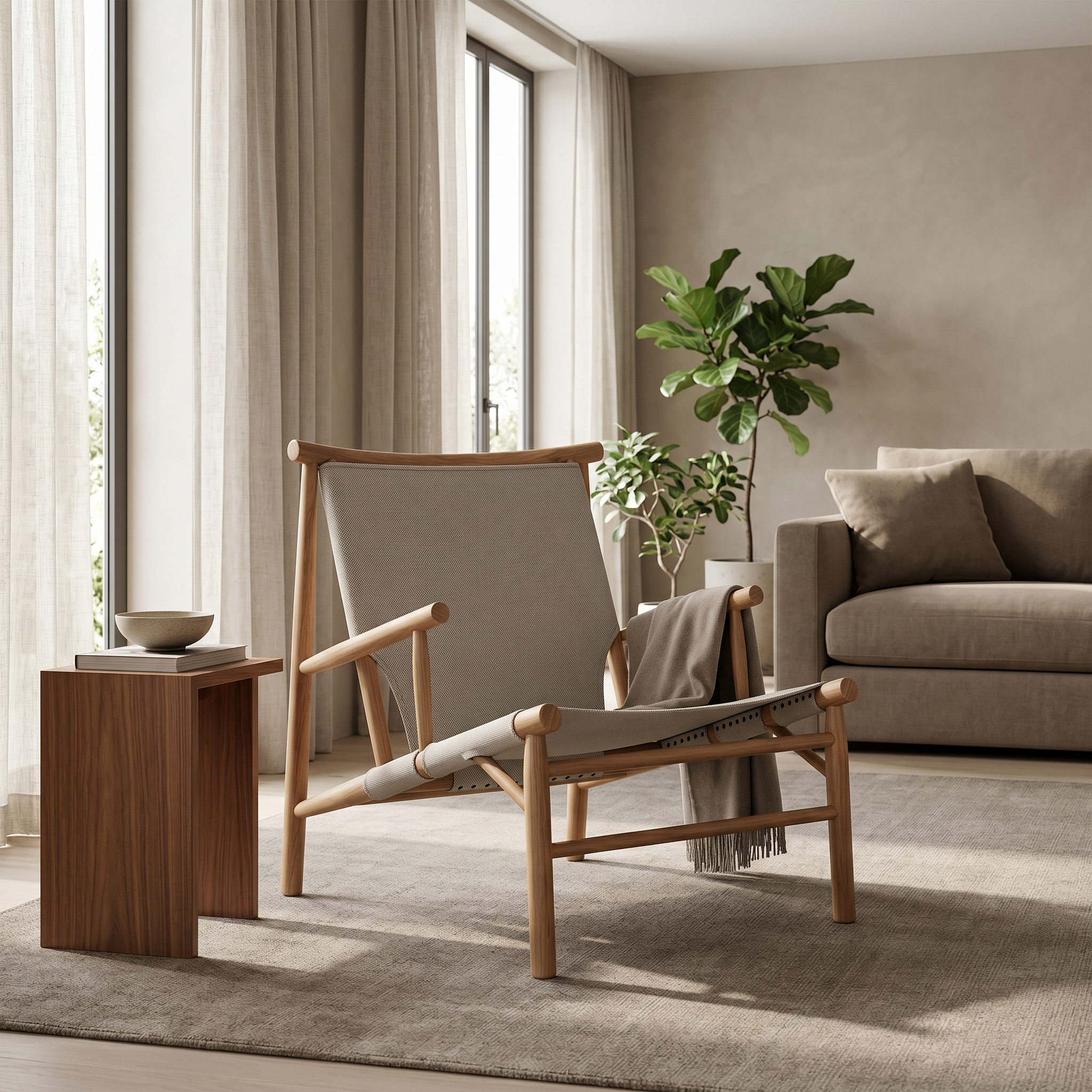 Scaun Cavett Wood Chair, 63 x 79 x 73 cm, Homedit