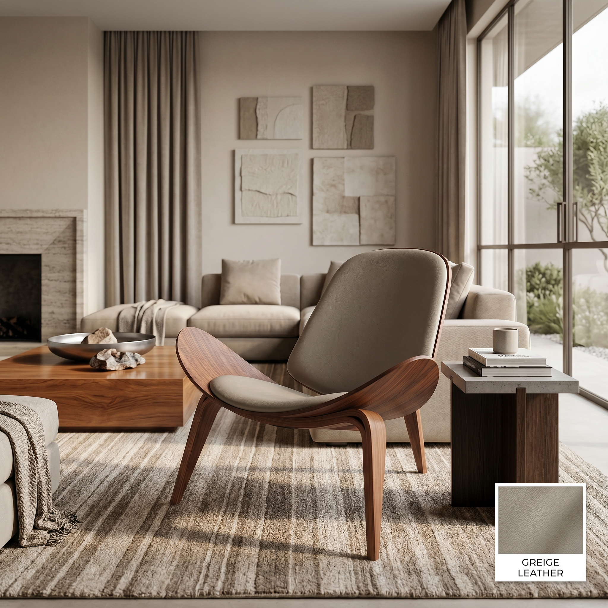 Scaun Premium Wolton, 74.5 x 91 x 37 cm, Homedit