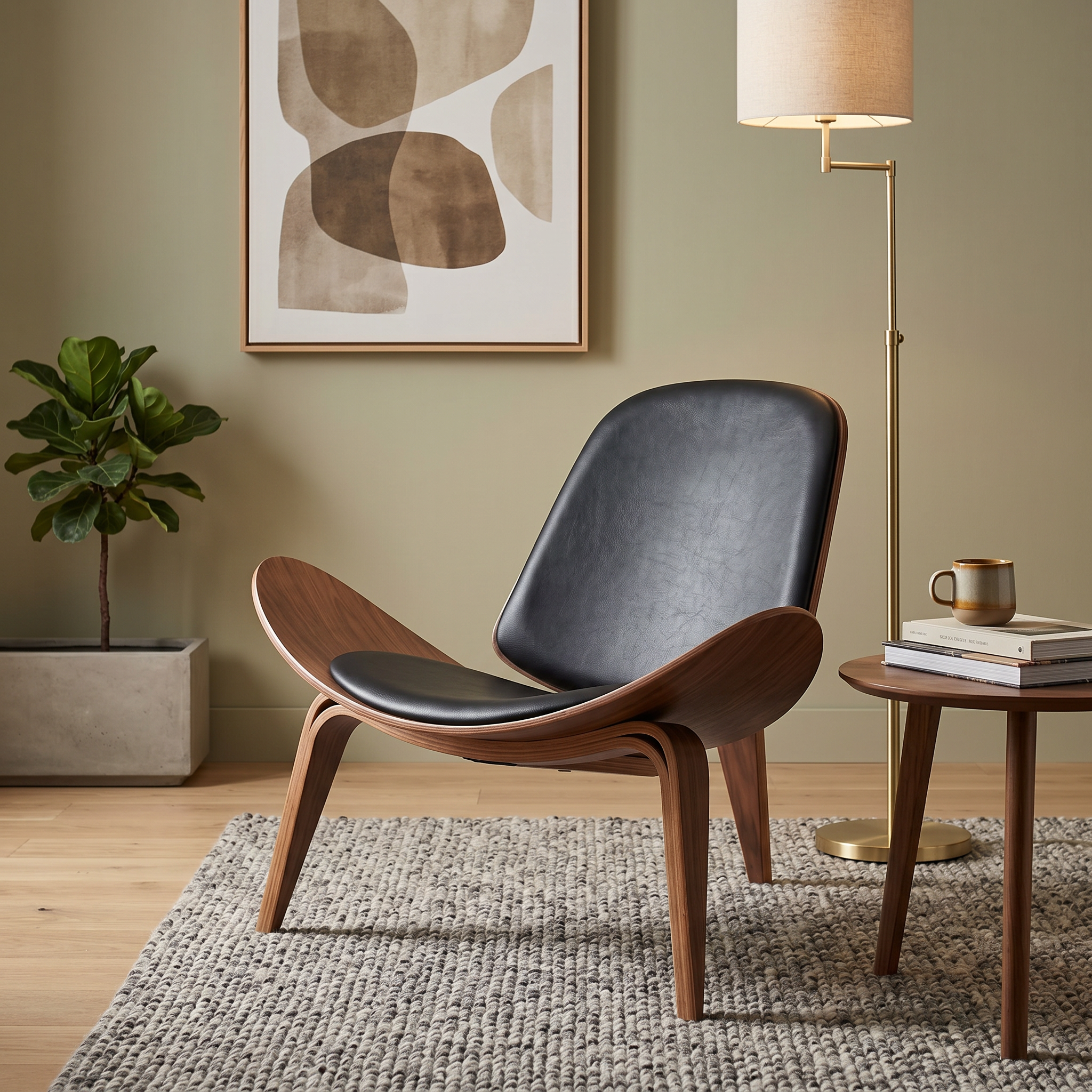 Scaun Premium Wolton, 74.5 x 91 x 37 cm, Homedit