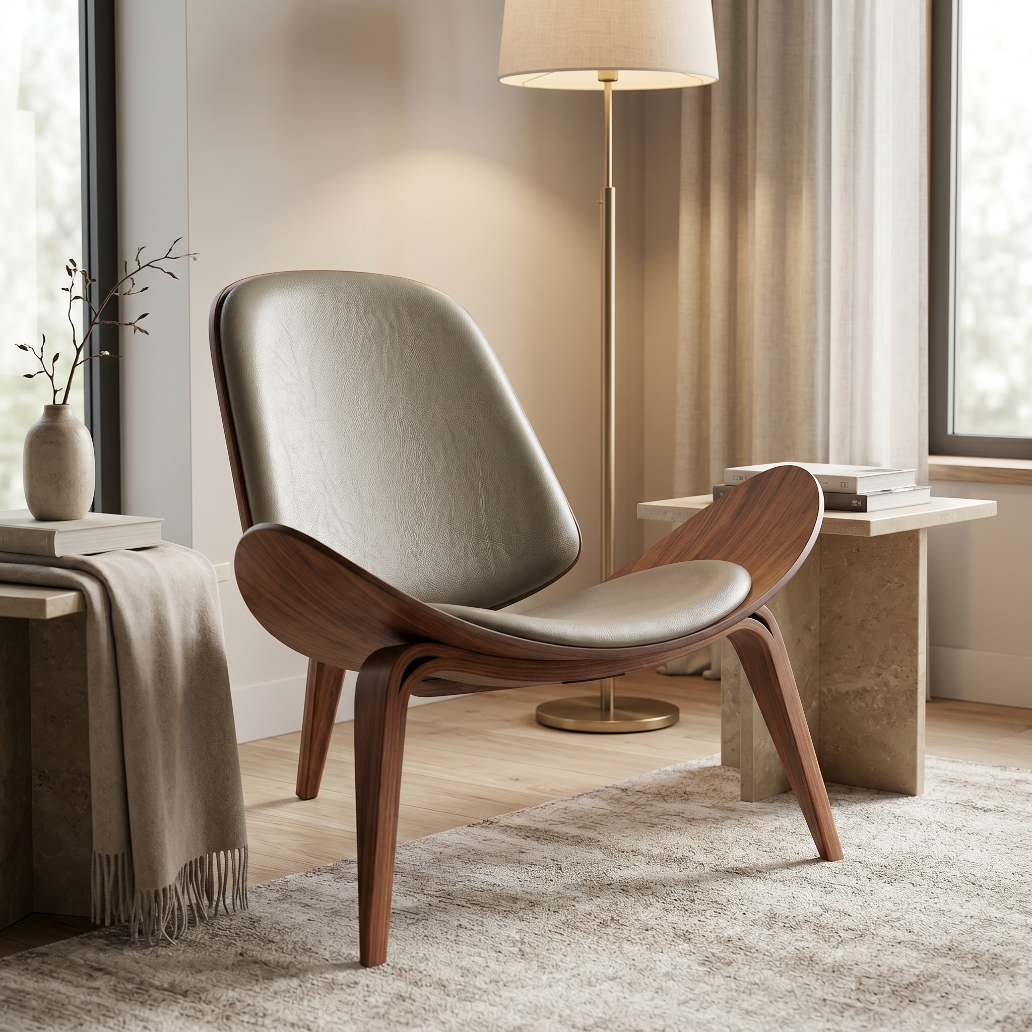 Scaun Premium Wolton, 74.5 x 91 x 37 cm, Homedit
