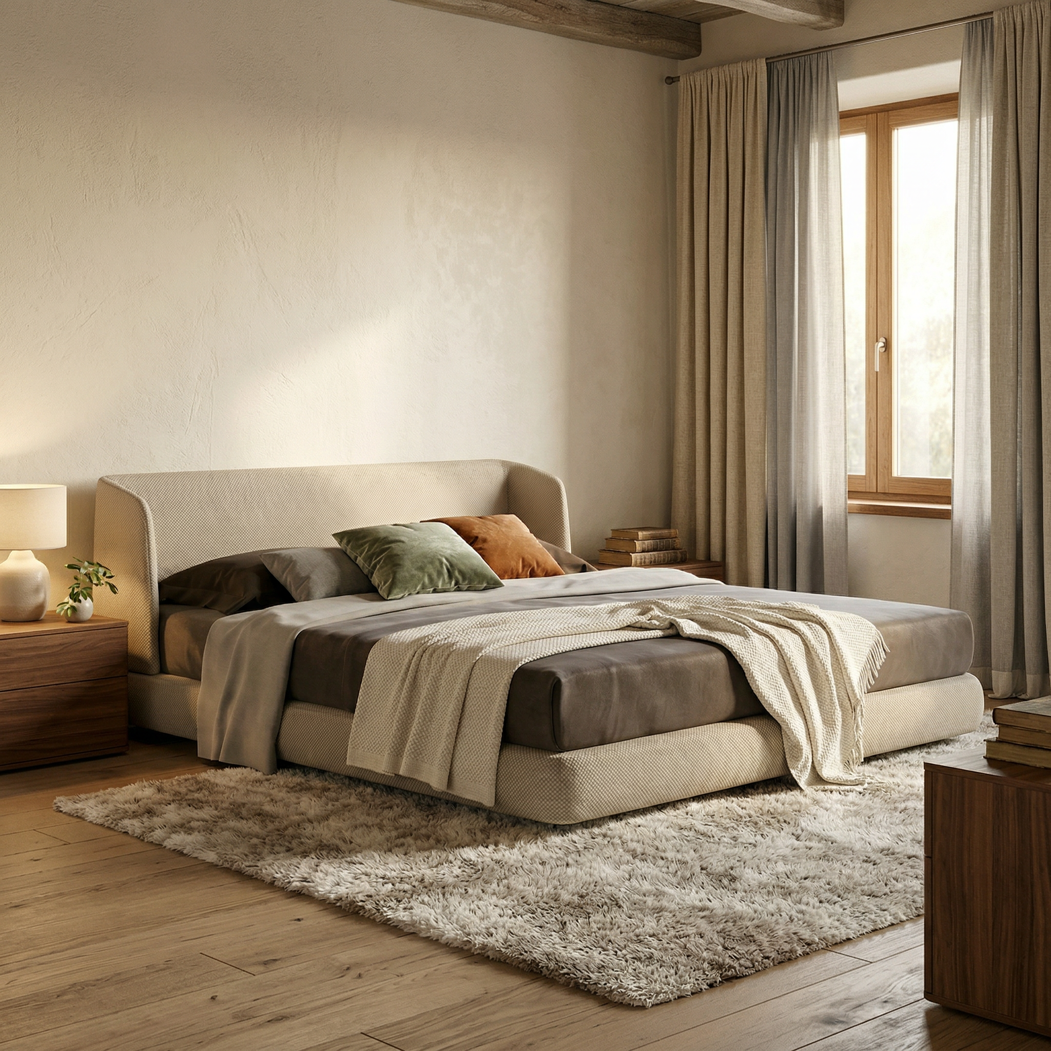 Pat Tapitat cu Somiera Nesso, Homedit