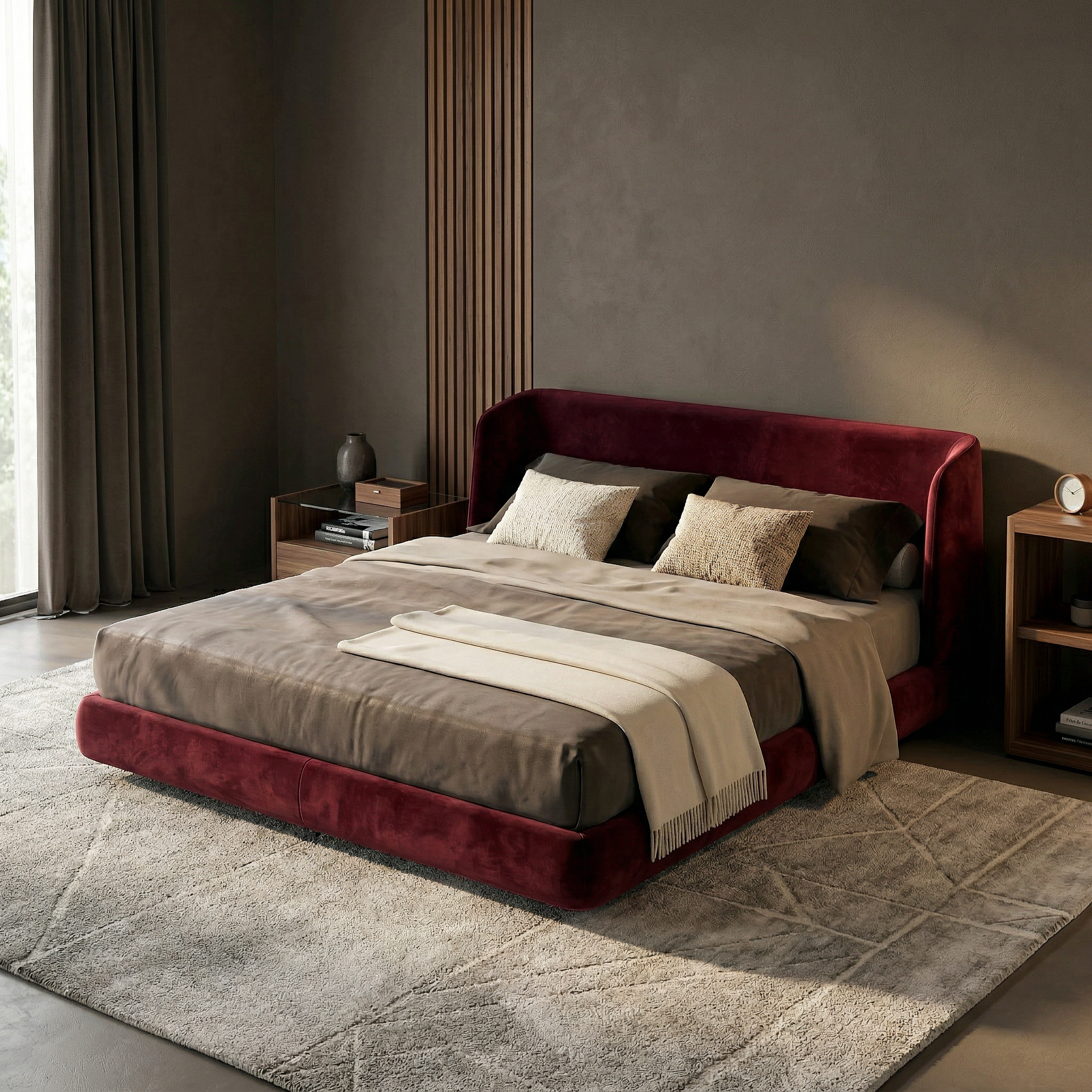 Pat Tapitat cu Somiera Nesso, Homedit