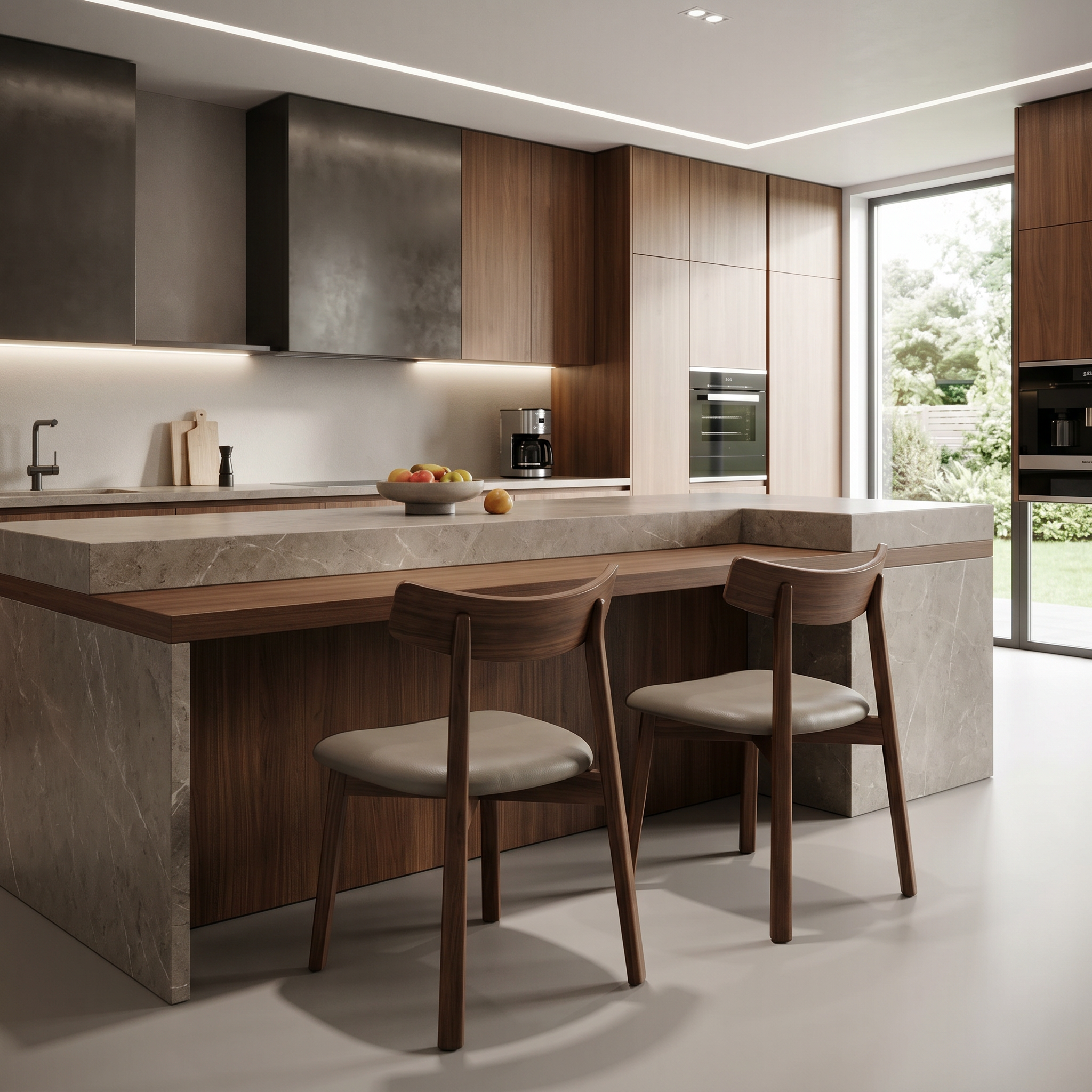Scaun Premium Golian din Lemn Masiv, Bej, Homedit