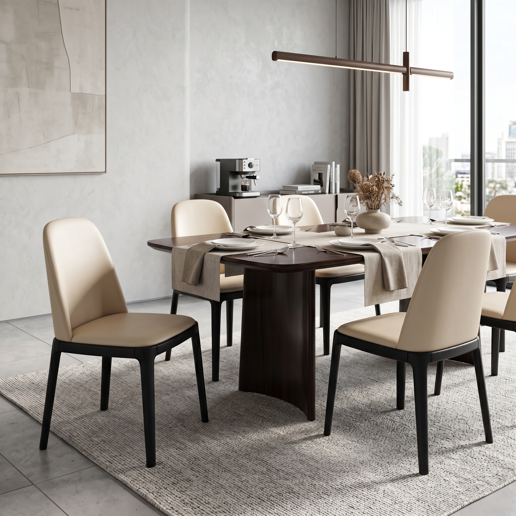 Scaun premium din lemn de frasin Flexi Form, Homedit