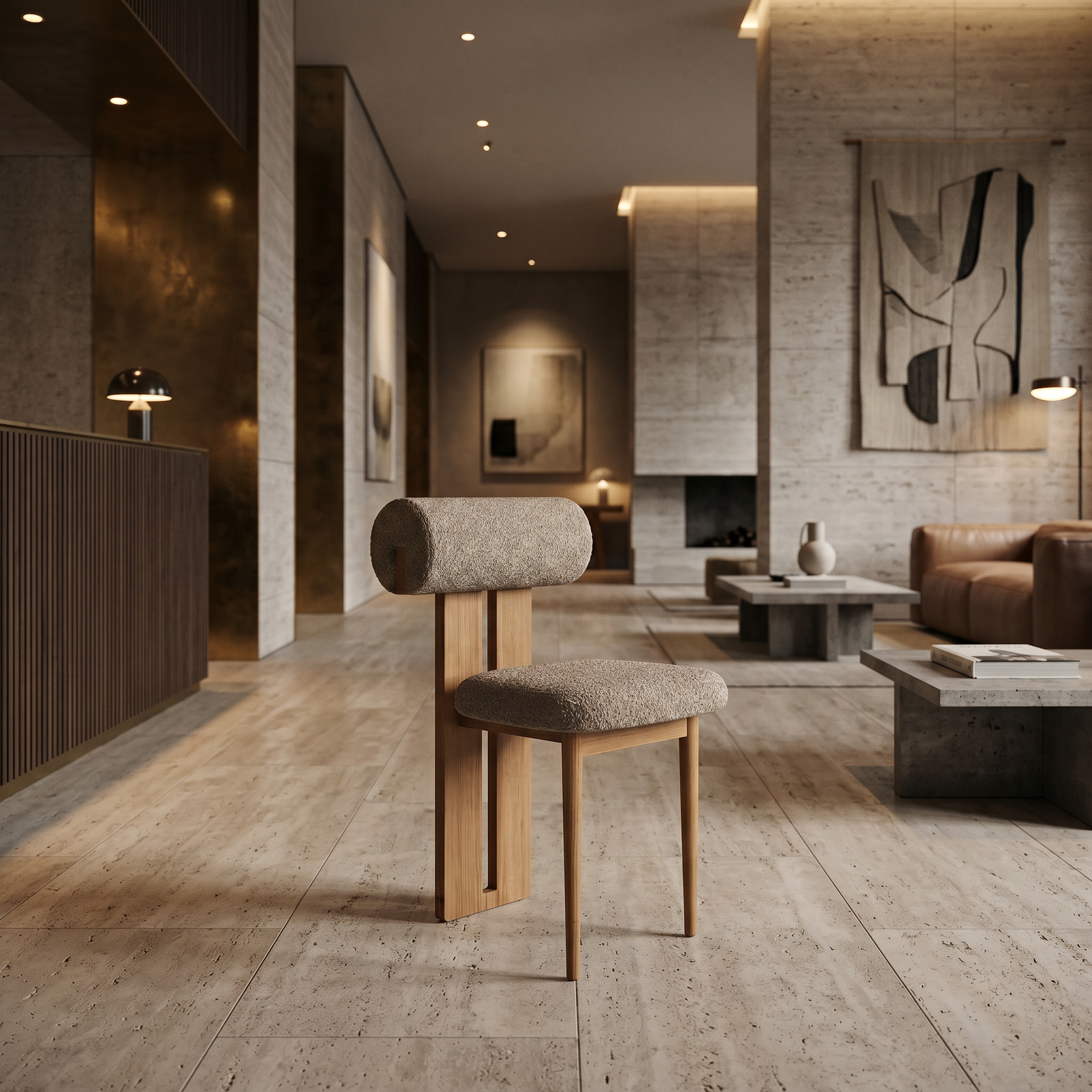 Scaun Premium Borras Chair, 47 x 58 x 80 cm, Homedit
