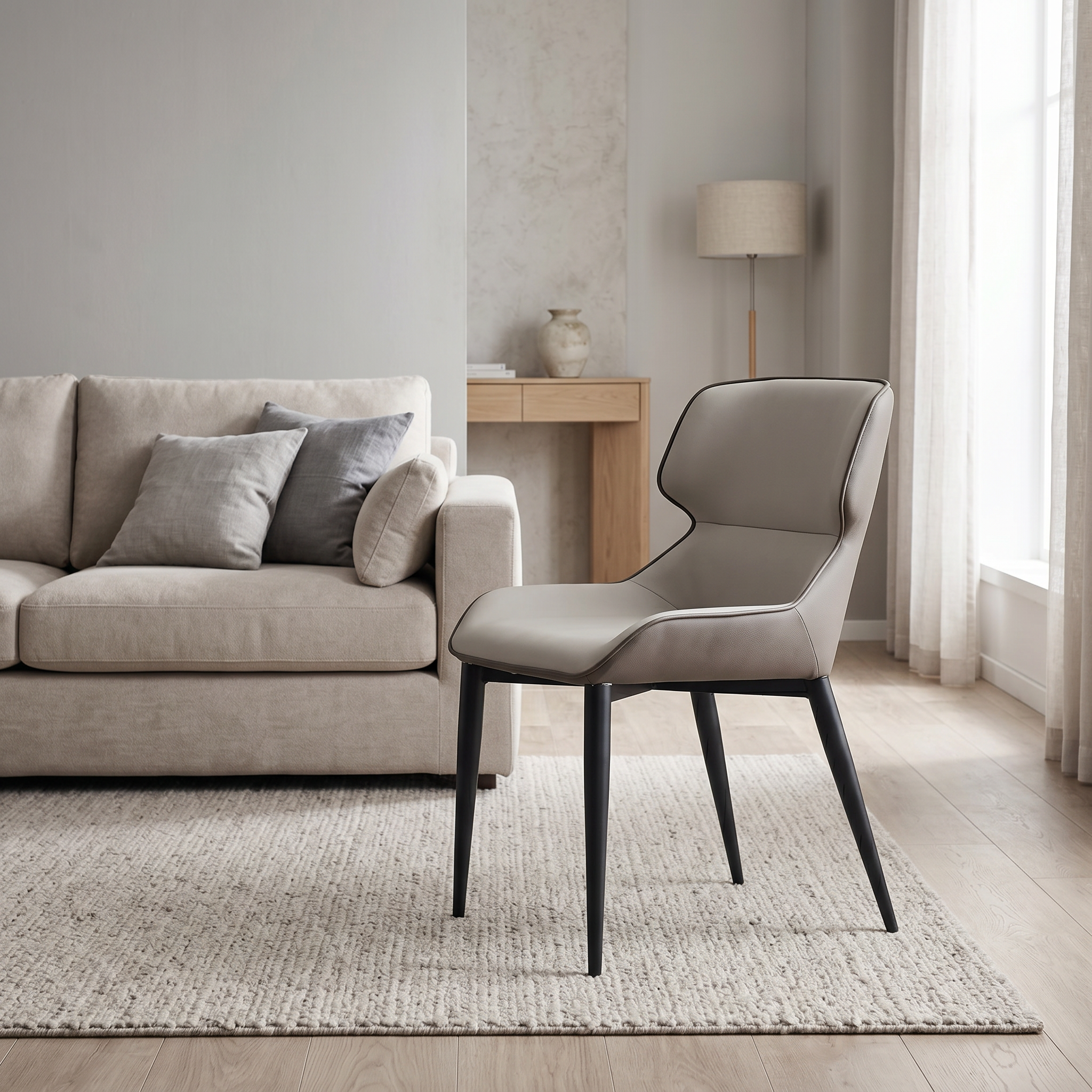 Scaun Premium Wingback Chair, 50 x 48 x 83 cm, Homedit