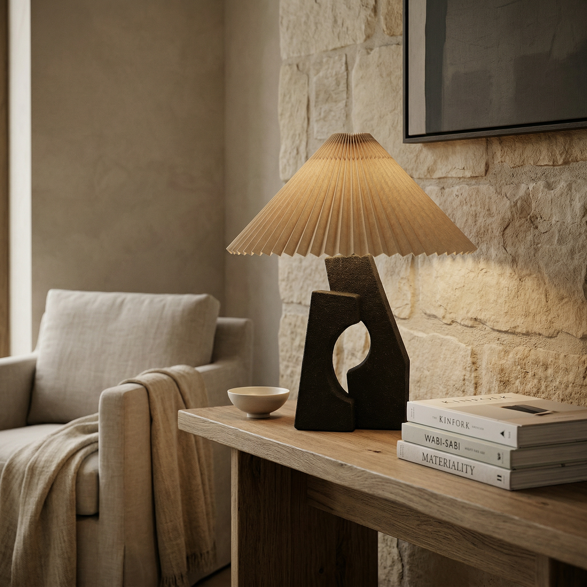 lampa ceramica 53 cm x 53 cm x 22 cm, lampa ceramica verto, homedit