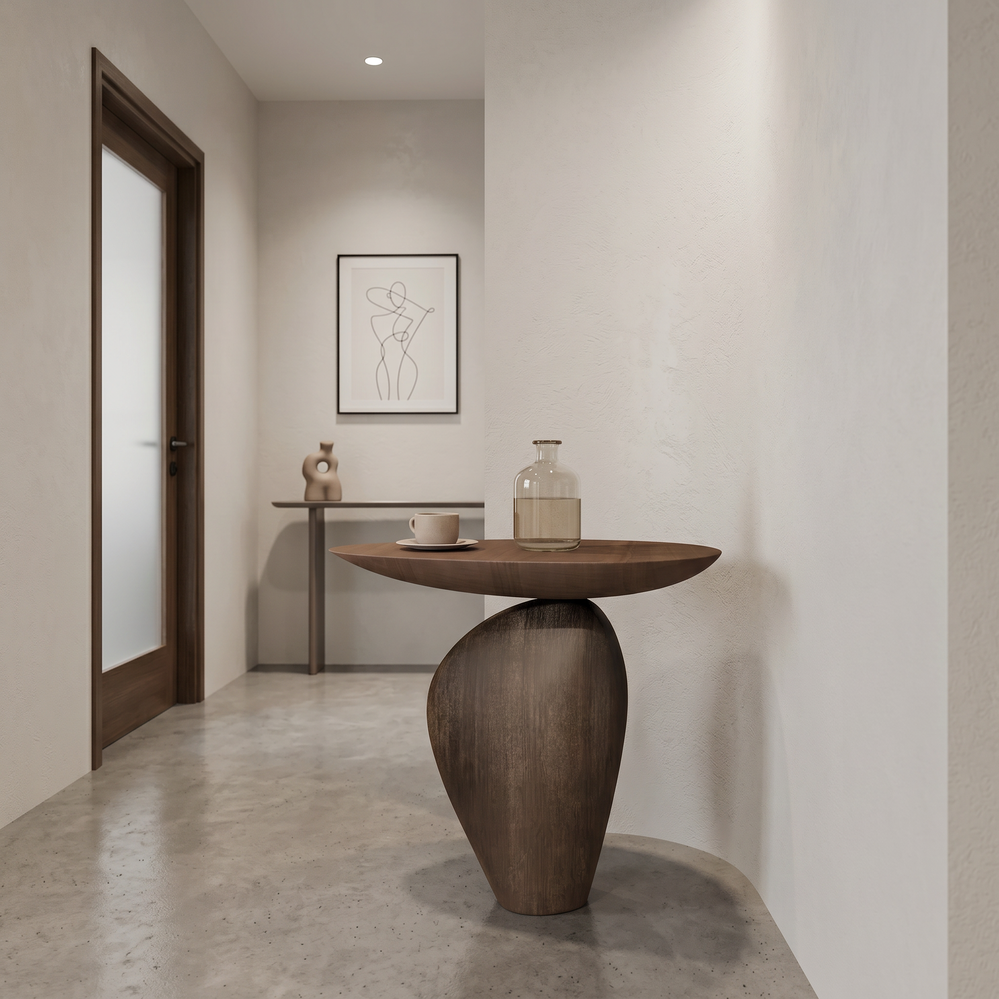 Masuta cafea premium, 50 cm x 55 cm x 13 cm x 35 cm Dian, Homedit