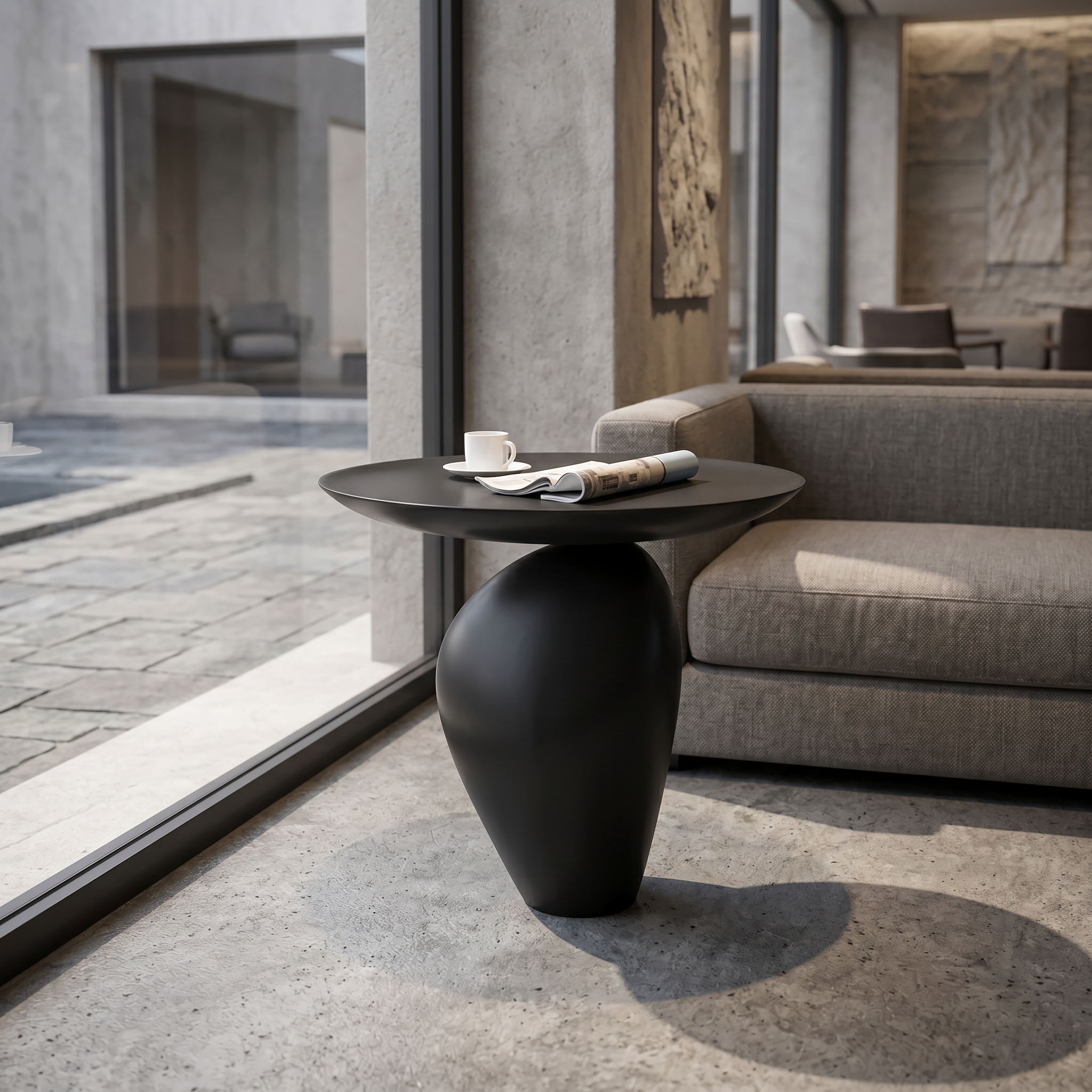Masuta cafea premium, 50 cm x 55 cm x 13 cm x 35 cm Dian, Homedit