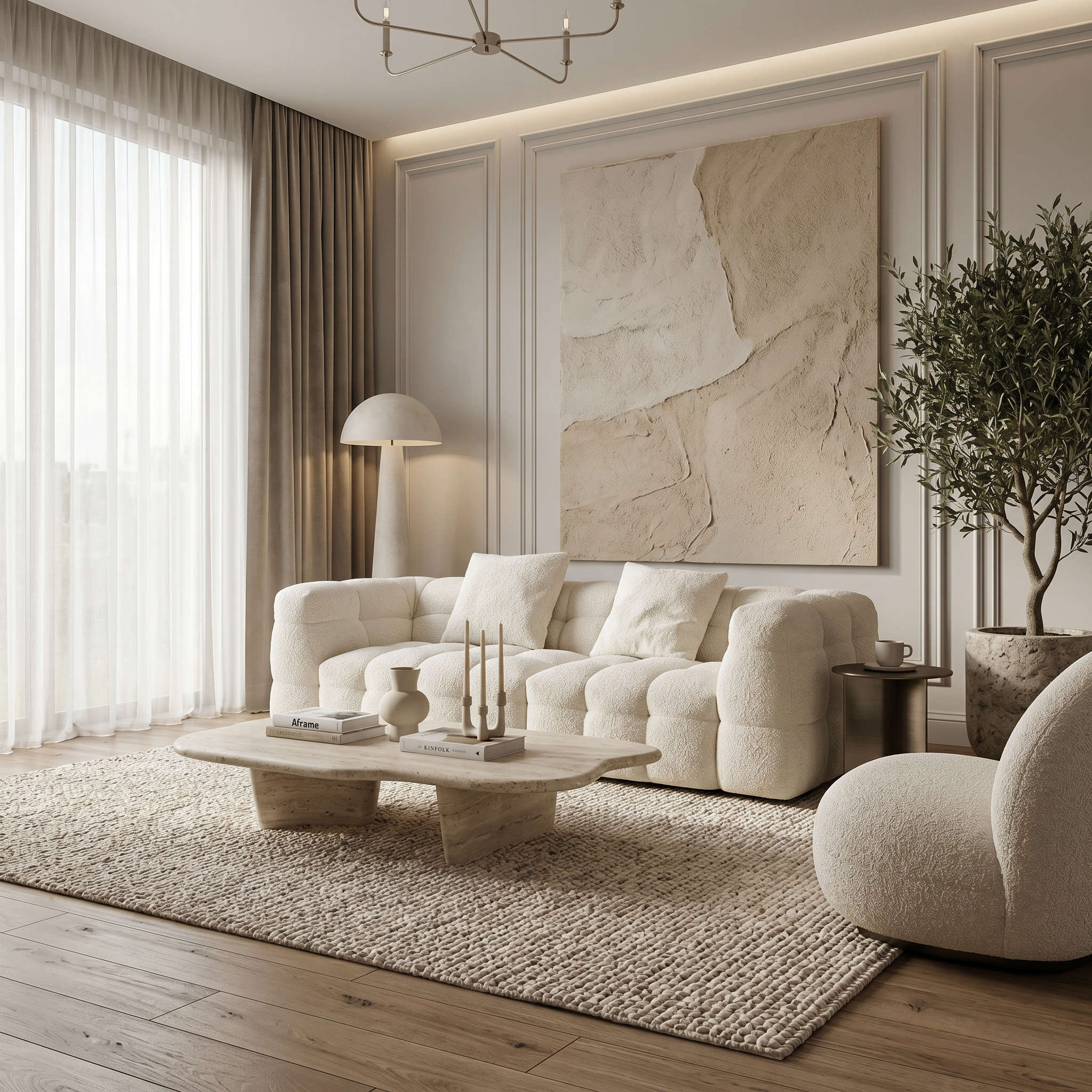 Canapea boucle Rivo, Homedit