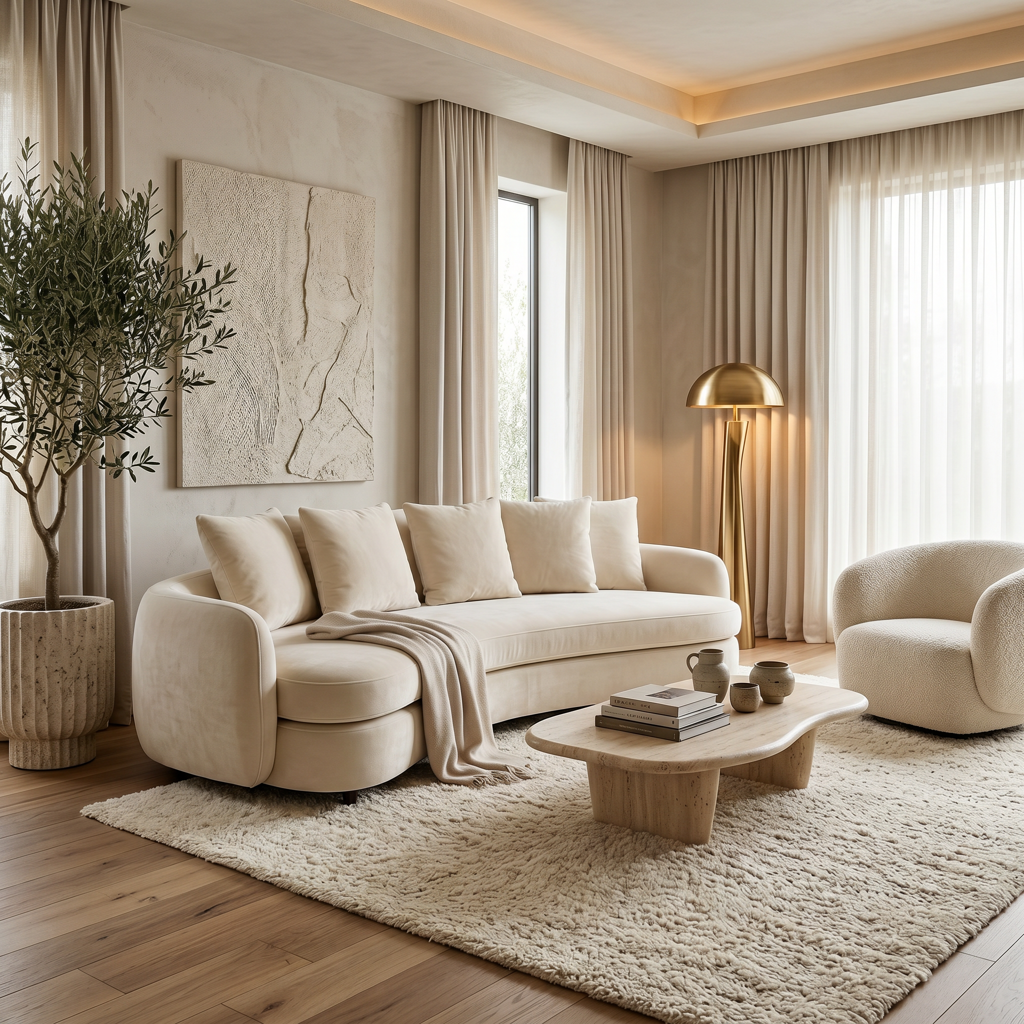Canapea Piele Suedi, 260 x 105 x 65, Homedit