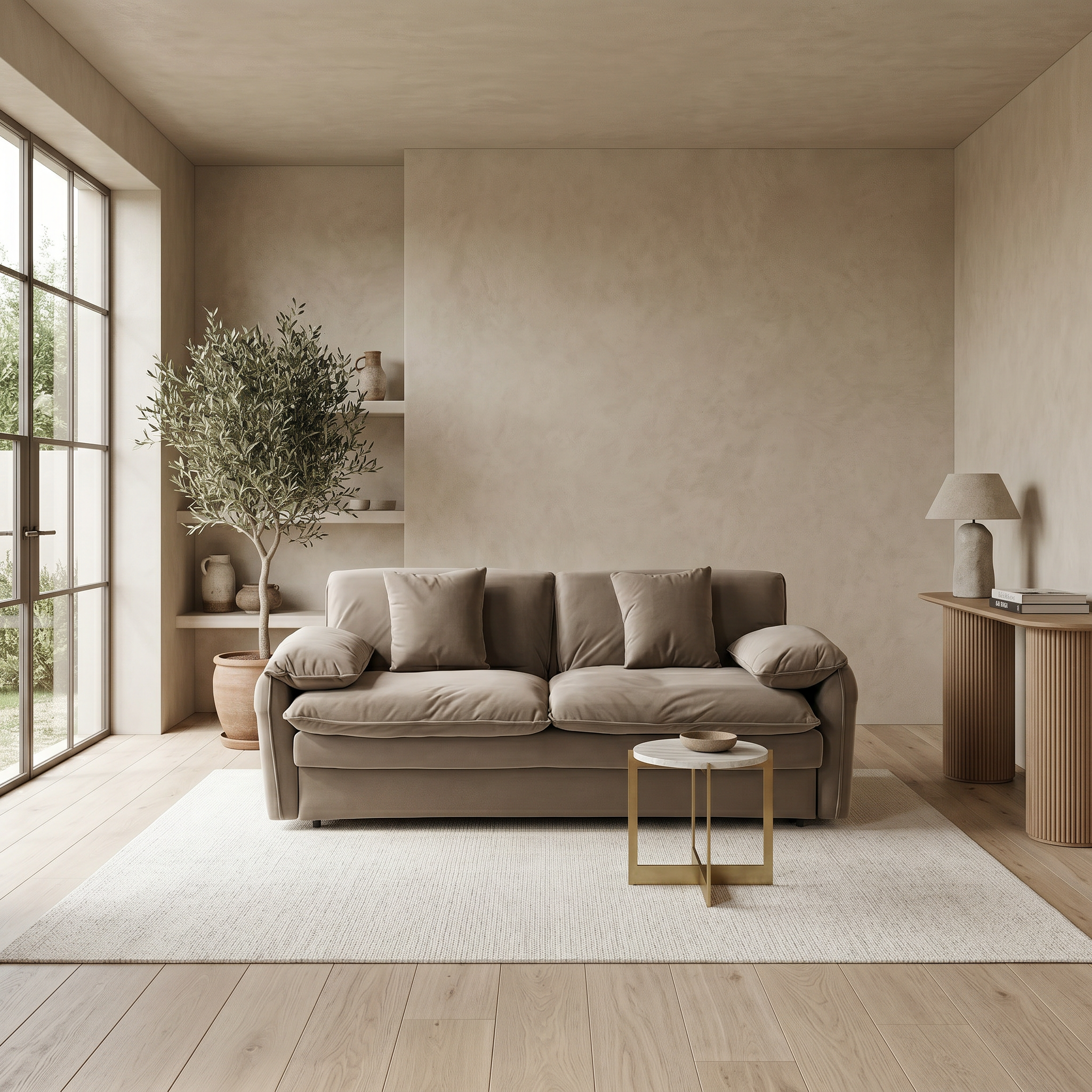 Canapea extensibila 202 cm, catifea premium, Helsinki, Homedit