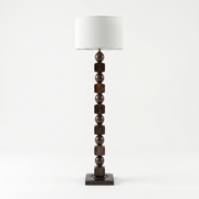 Lampadar Lemn Masiv Gryan, 45 x 155 cm, Homedit