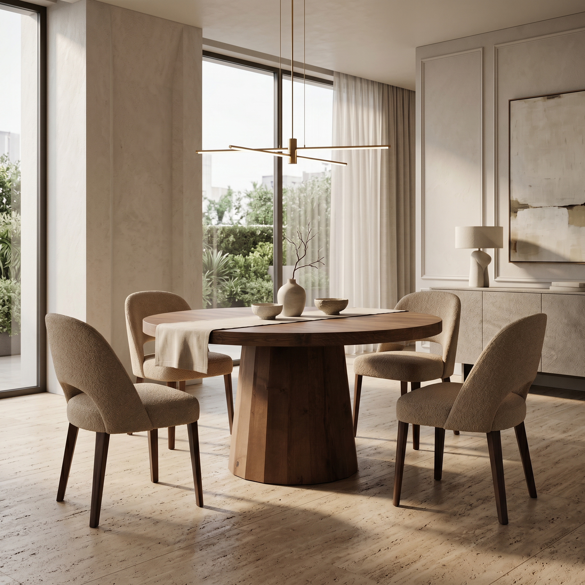 Masa Dinning Lado, Lemn de Stejar, Homedit