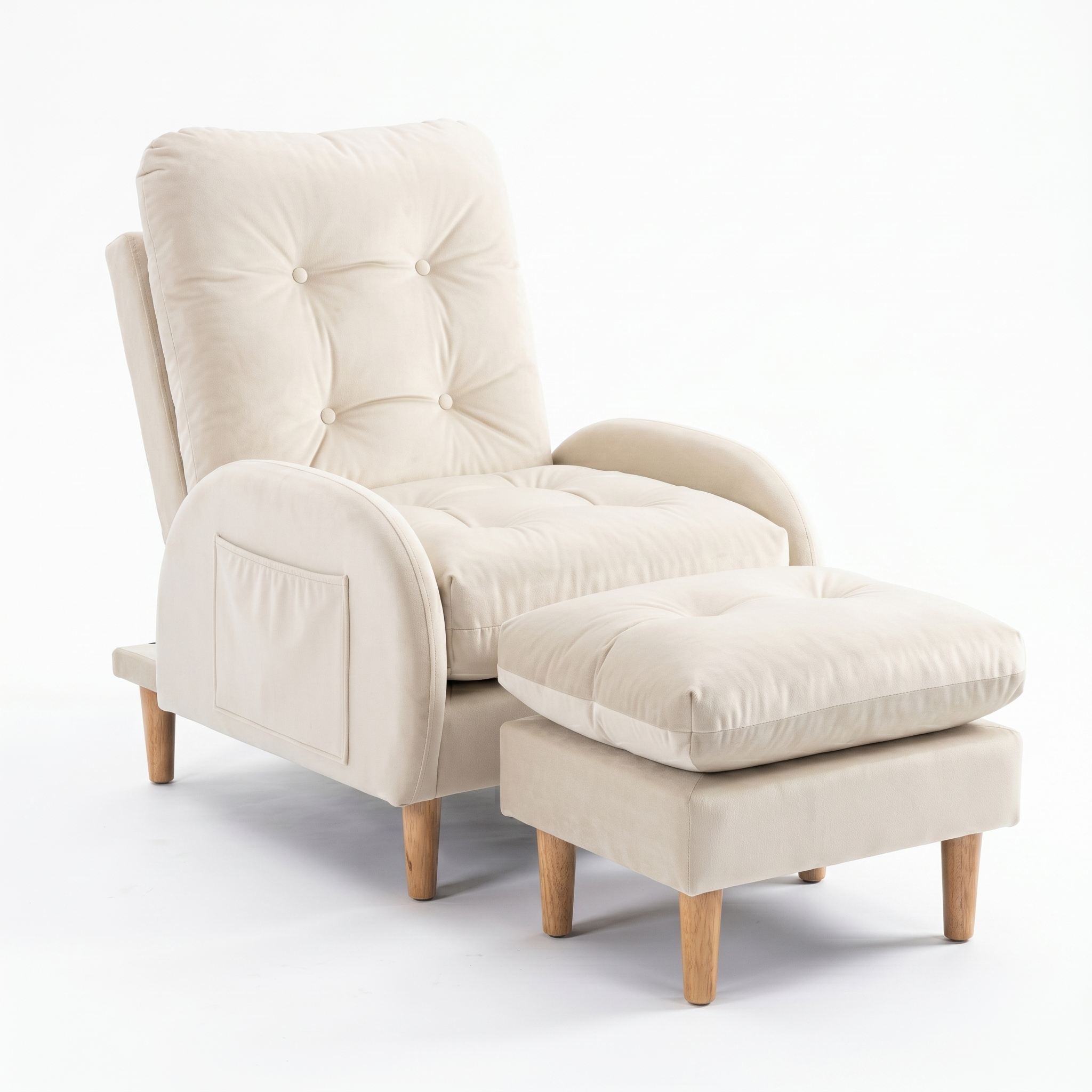 Fotoliu catifea premium Norway, Homedit