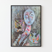 Domnisoara Lui Brancusi, Tablou 50 x 70 cm, Acrilic Inramat, Homedit