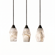 Lampa suspendata Onyx din piatra, Homedit