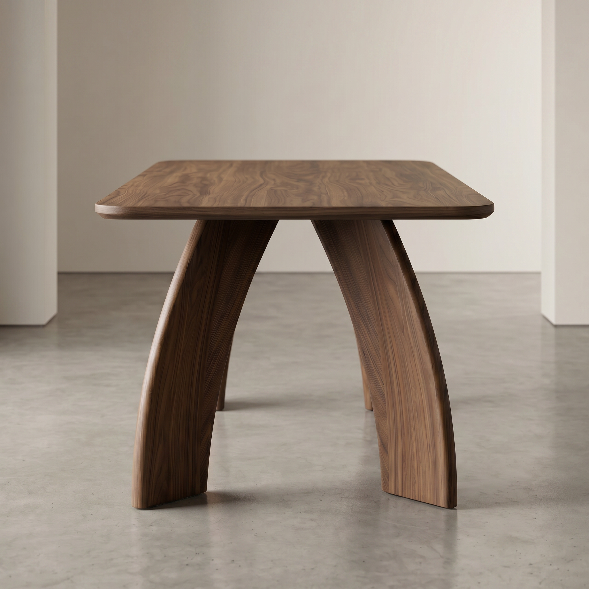 Masa Dinning Aurelian Walnut, 220 x 100 cm, Homedit