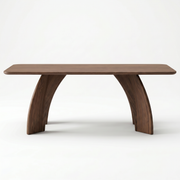 Masa Dinning Aurelian Walnut, 220 x 100 cm, Homedit
