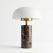 Lampa Prisma2, marmura si sticla, 17 x 21 cm, Homedit
