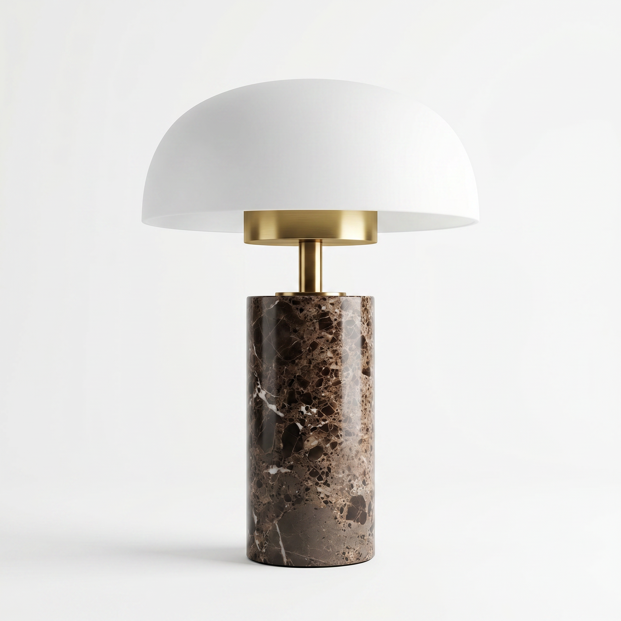 Lampa Prisma2, marmura si sticla, 17 x 21 cm, Homedit
