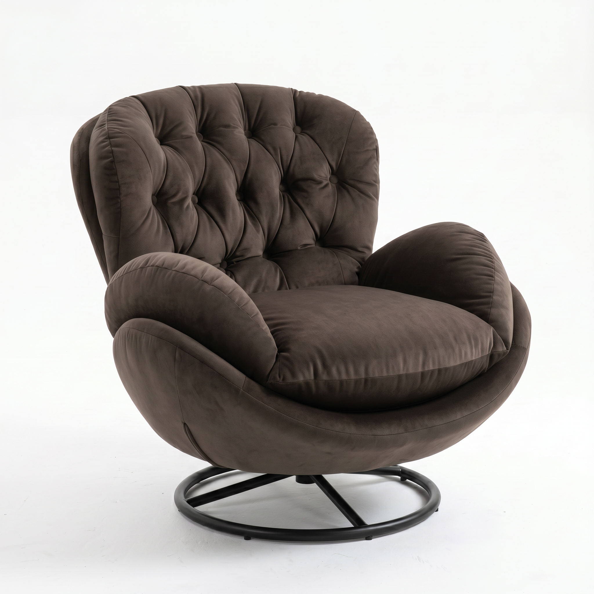 Fotoliu Premium Lounge Noble fara Taburet, 60 x 85 x 82 cm, Homedit