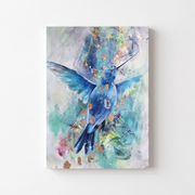 Pasare 3, Tablou 30 x 40 cm Acrilic, Homedit
