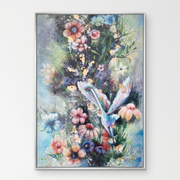 Pasarea Coco, Tablou 50 x 70 cm, Acrilic Inramat, Homedit