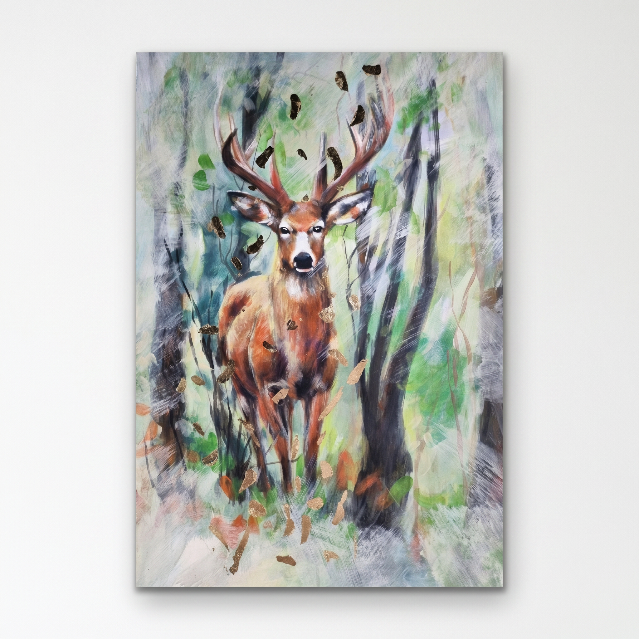 Regele Padurii, Tablou 50 x 70 cm, Acrilic Inramat, Homedit